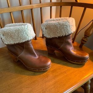 heeled UGG boots